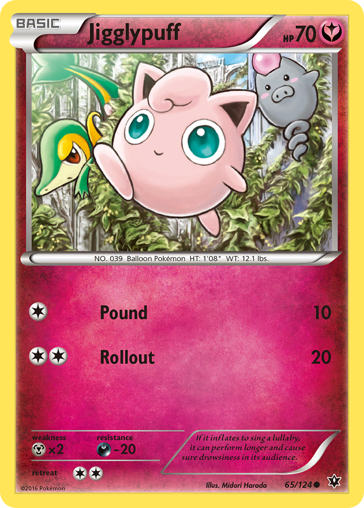 Jigglypuff (65/124) [XY: Fates Collide] | Good Games Adelaide SA