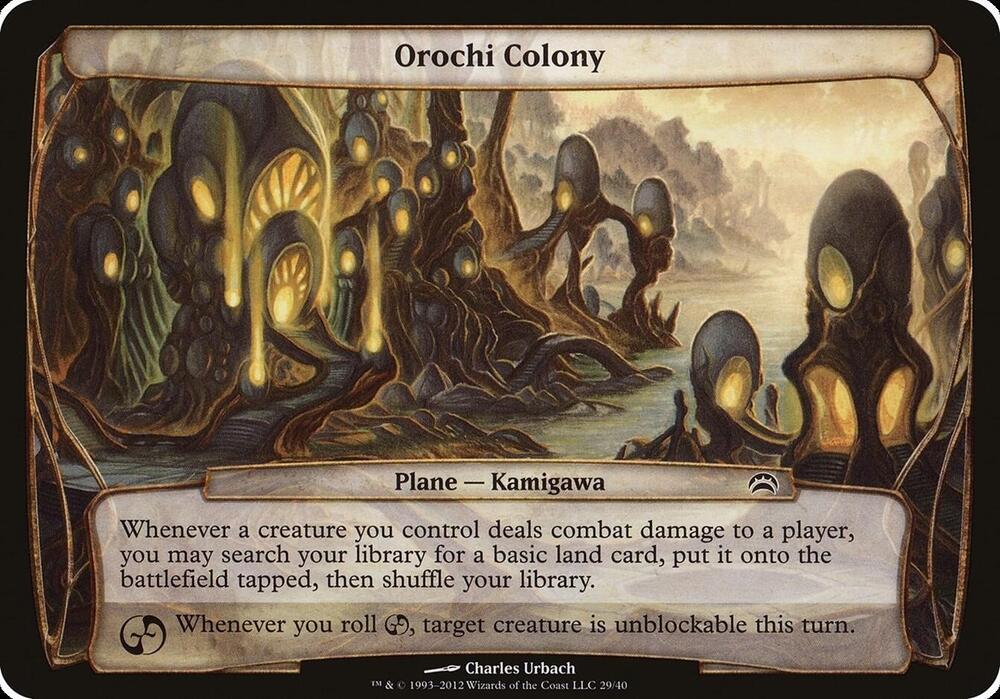 Orochi Colony Planechase 2012 29 (Oversize Cards)  | Good Games Adelaide SA