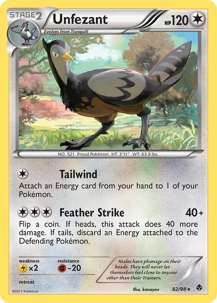 Unfezant 82/98 (Emerging Powers)  | Good Games Adelaide SA