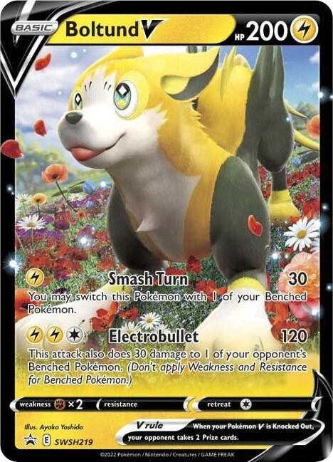 Boltund V SWSH219 (SWSH: Sword & Shield Promo Cards)  - Holofoil | Good Games Adelaide SA