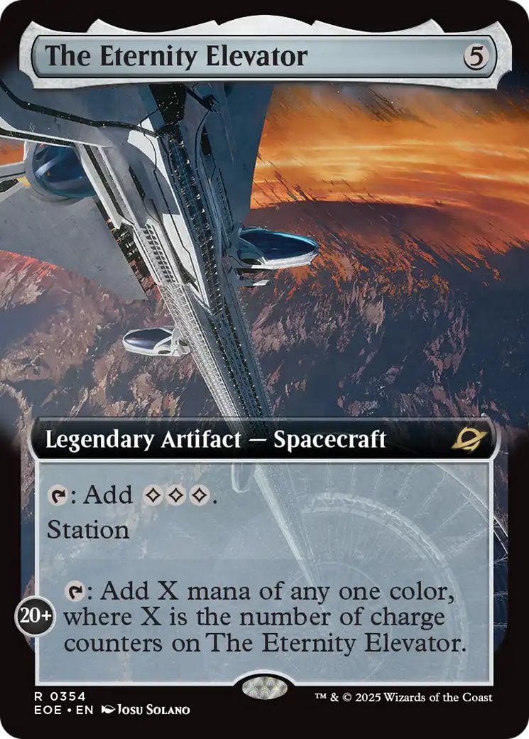 The Eternity Elevator (Extended Art) [Edge of Eternities] | Good Games Adelaide SA