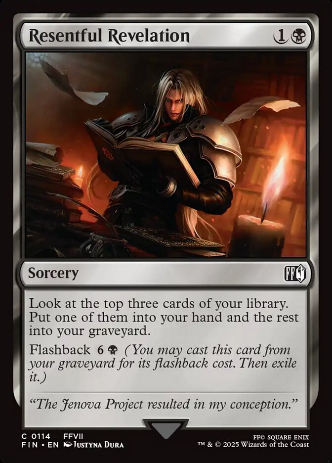 Resentful Revelation 114 (FINAL FANTASY)  - Foil | Good Games Adelaide SA