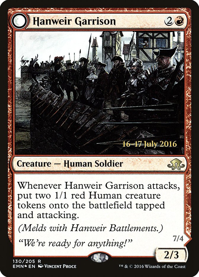 Hanweir Garrison [Eldritch Moon Promos] | Good Games Adelaide SA