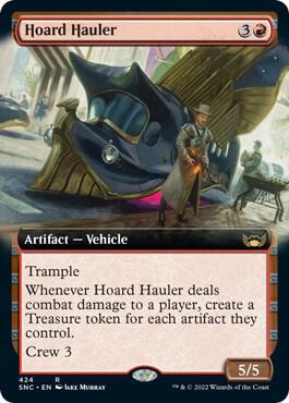 Hoard Hauler Extended Art 424 (Streets of New Capenna)  | Good Games Adelaide SA