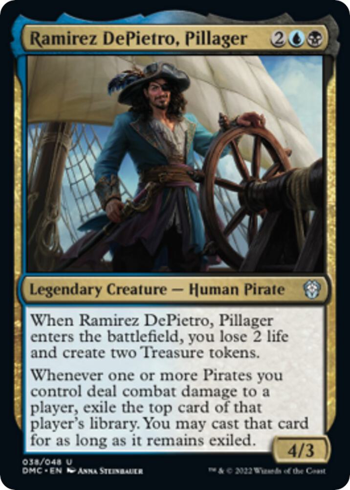 Ramirez DePietro Pillager 38 (Commander: Dominaria United)  - Foil | Good Games Adelaide SA