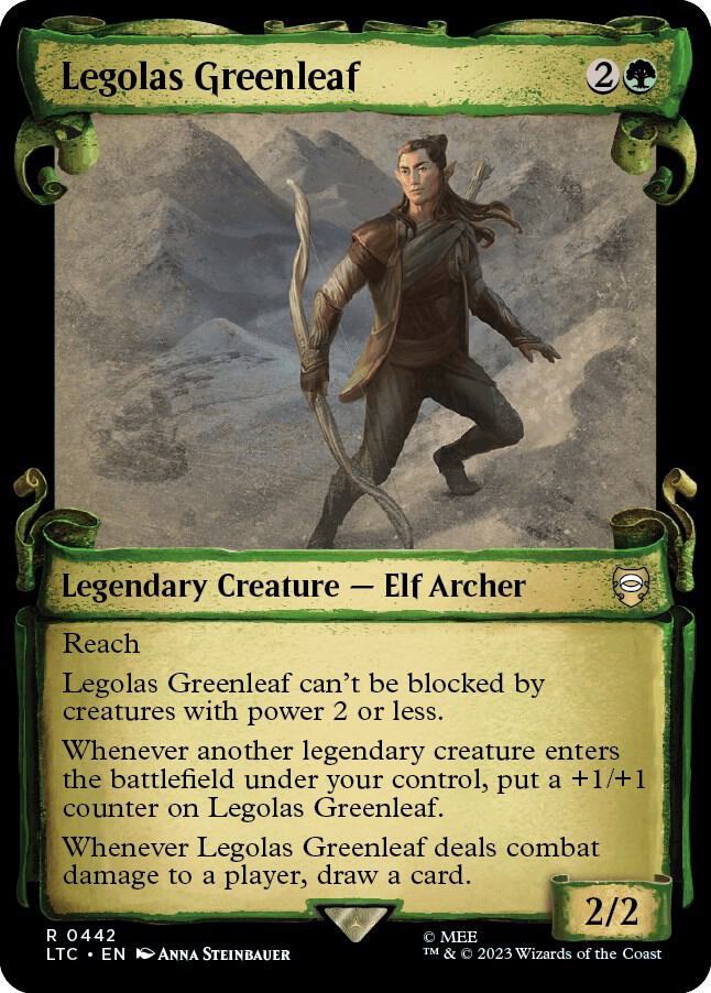 Legolas Greenleaf 442 (Commander: The Lord of the Rings: Tales of Middle-earth)  - Showcase Scroll | Good Games Adelaide SA