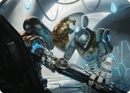 Myr Kinsmith Art Card [Phyrexia: All Will Be One Art Series] | Good Games Adelaide SA