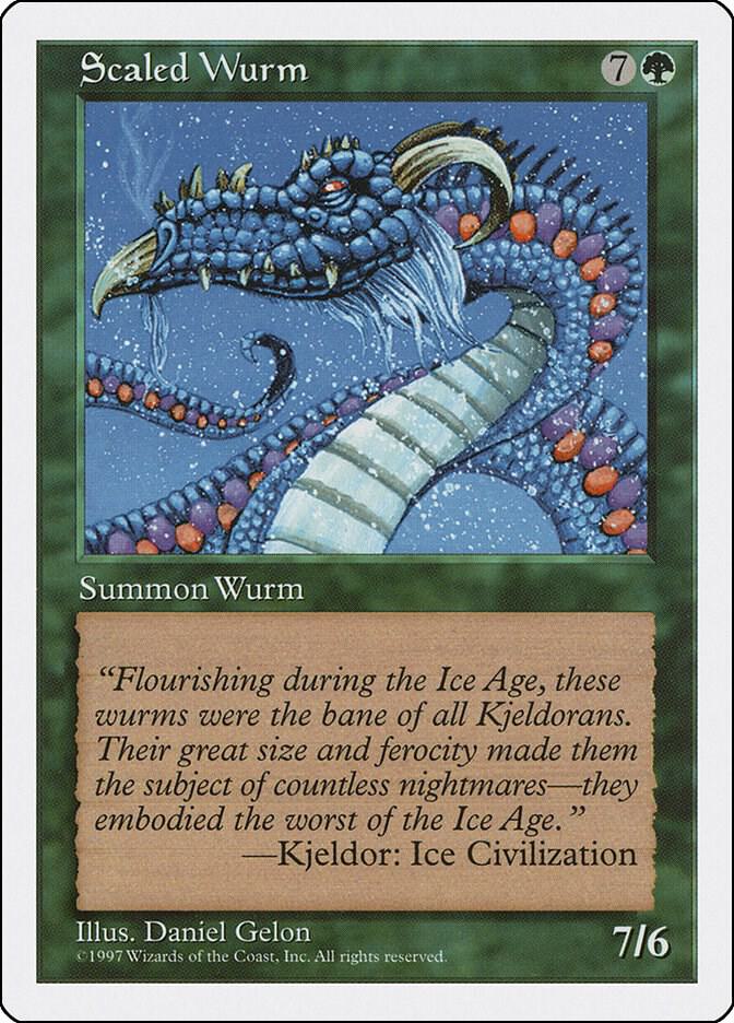 Scaled Wurm 322/455 (Fifth Edition)  | Good Games Adelaide SA