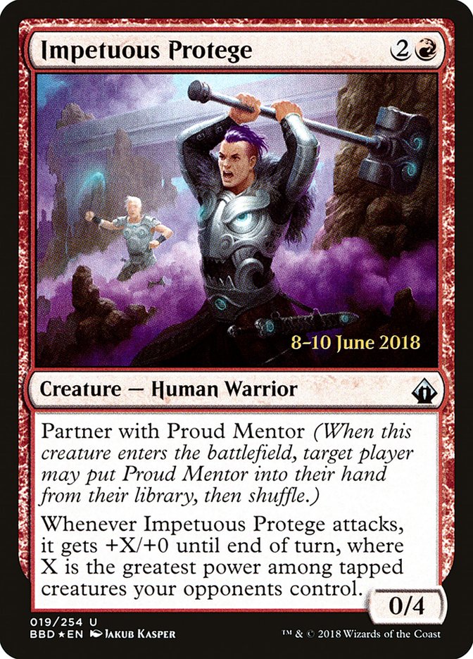 Impetuous Protege [Battlebond Promos] | Good Games Adelaide SA