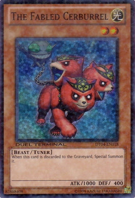 The Fabled Cerburrel [DT04-EN018] Super Rare | Good Games Adelaide SA