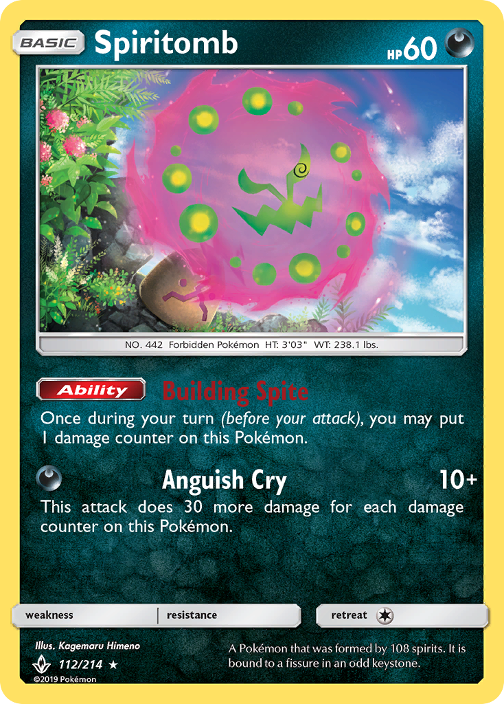 Spiritomb (112/214) [Sun & Moon: Unbroken Bonds] | Good Games Adelaide SA