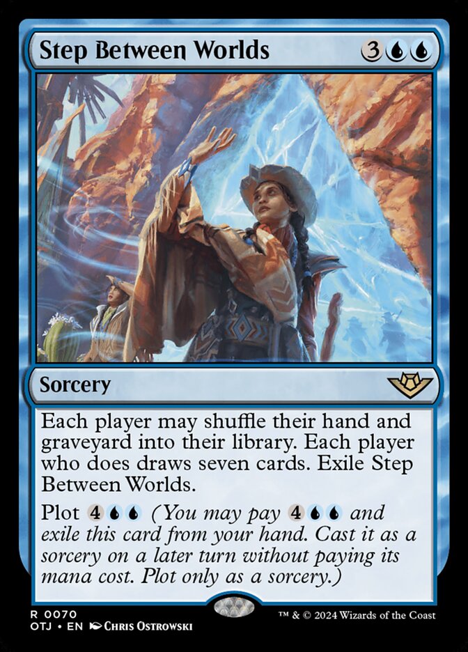 Step Between Worlds 70 (Outlaws of Thunder Junction)  - Foil | Good Games Adelaide SA