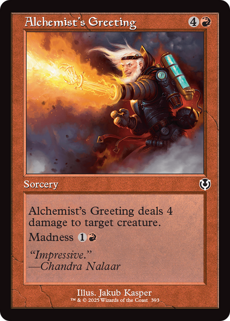 Alchemist's Greeting (Retro Frame) [Innistrad Remastered] | Good Games Adelaide SA