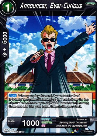 Announcer, Ever-Curious [TB2-066] | Good Games Adelaide SA