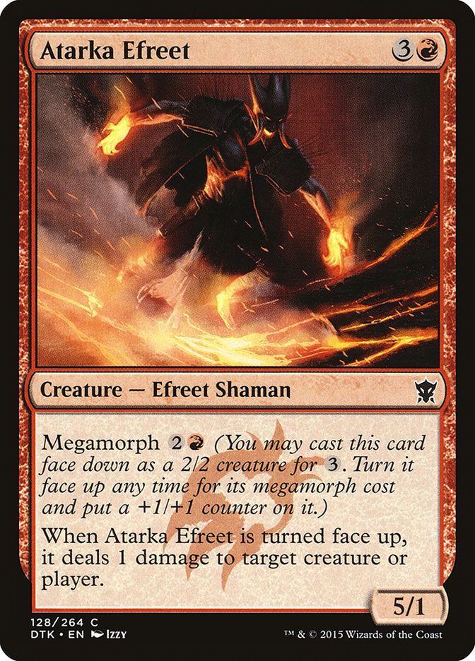 Atarka Efreet 128 (Dragons of Tarkir)  - Foil | Good Games Adelaide SA