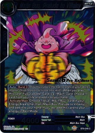 Majin Buu, Prelude to Villainy (Destroyer Kings) [BT6-046_PR] | Good Games Adelaide SA