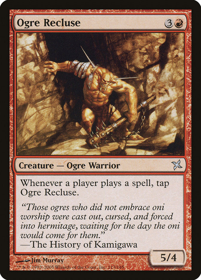 Ogre Recluse 113 (Betrayers of Kamigawa)  - Foil | Good Games Adelaide SA