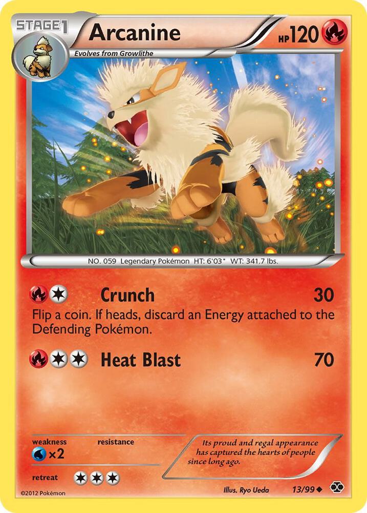 Arcanine 13/99 (Next Destinies)  | Good Games Adelaide SA