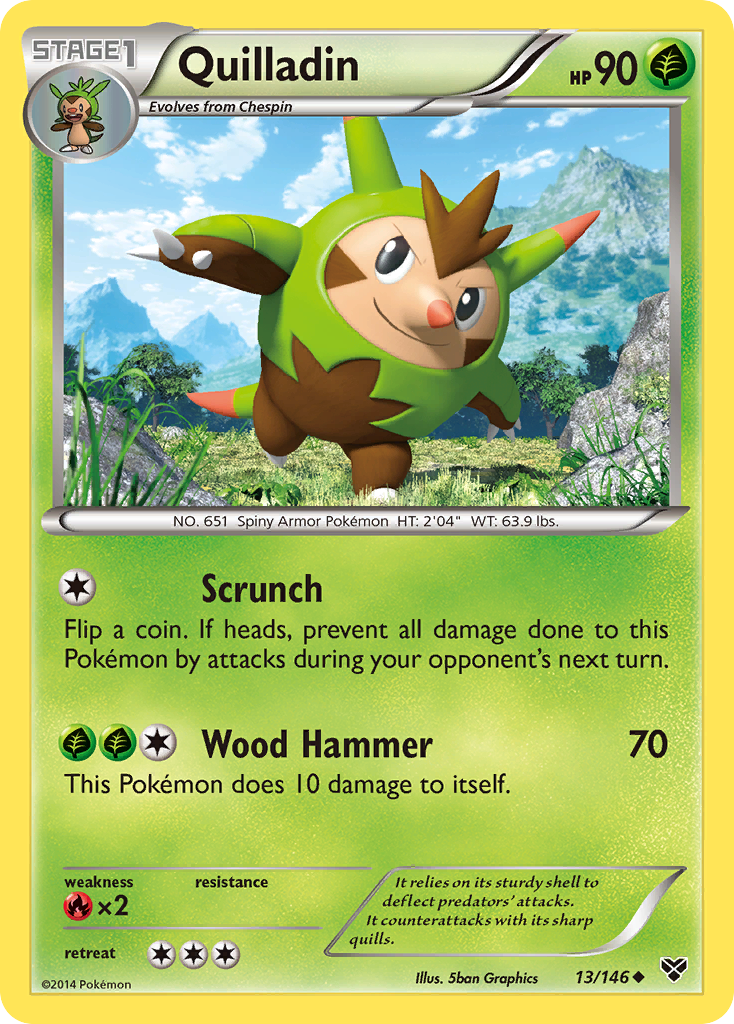Quilladin (13/146) [XY: Base Set] | Good Games Adelaide SA