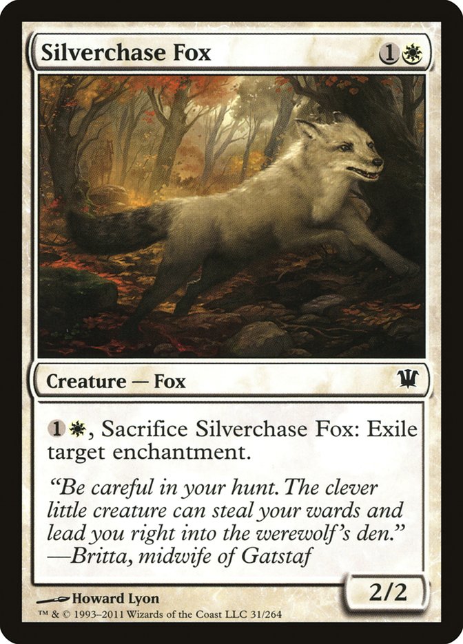 Silverchase Fox [Innistrad] | Good Games Adelaide SA