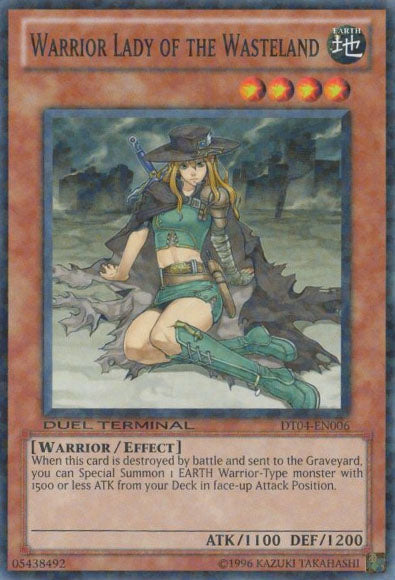 Warrior Lady of the Wasteland [DT04-EN006] Common | Good Games Adelaide SA