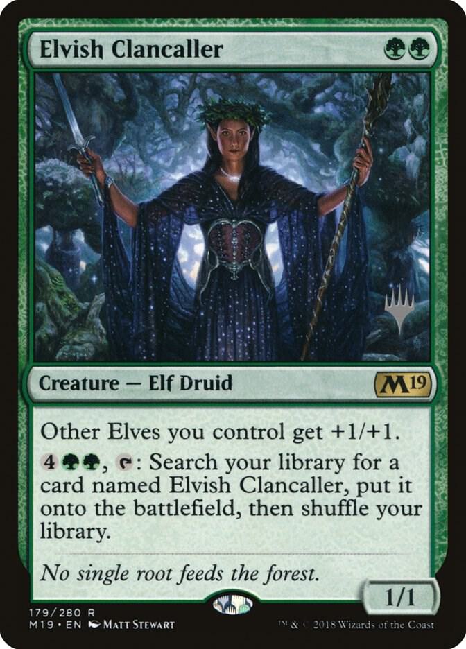 Elvish Clancaller 179 (Promo Pack: Core Set 2020)  | Good Games Adelaide SA