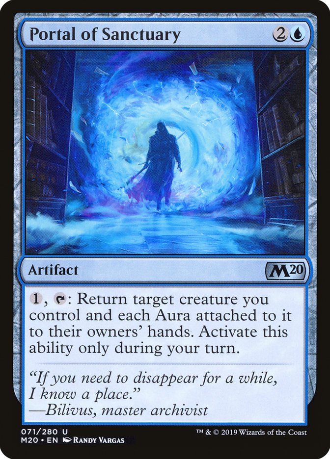 Portal of Sanctuary [Core Set 2020] | Good Games Adelaide SA