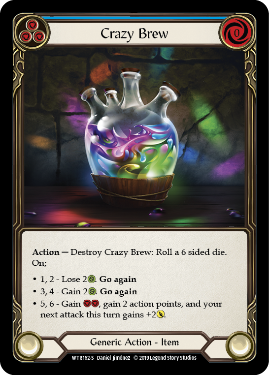 Crazy Brew [WTR162-S] Alpha Print Normal | Good Games Adelaide SA