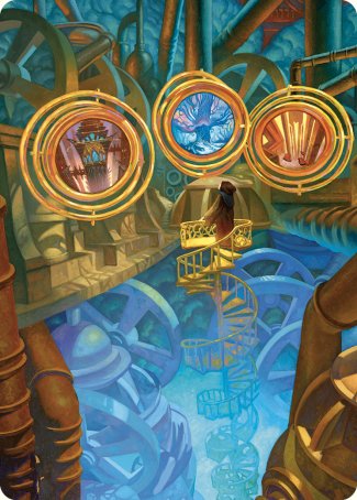 Extraplanar Lens Art Card [Commander Masters Art Series] | Good Games Adelaide SA