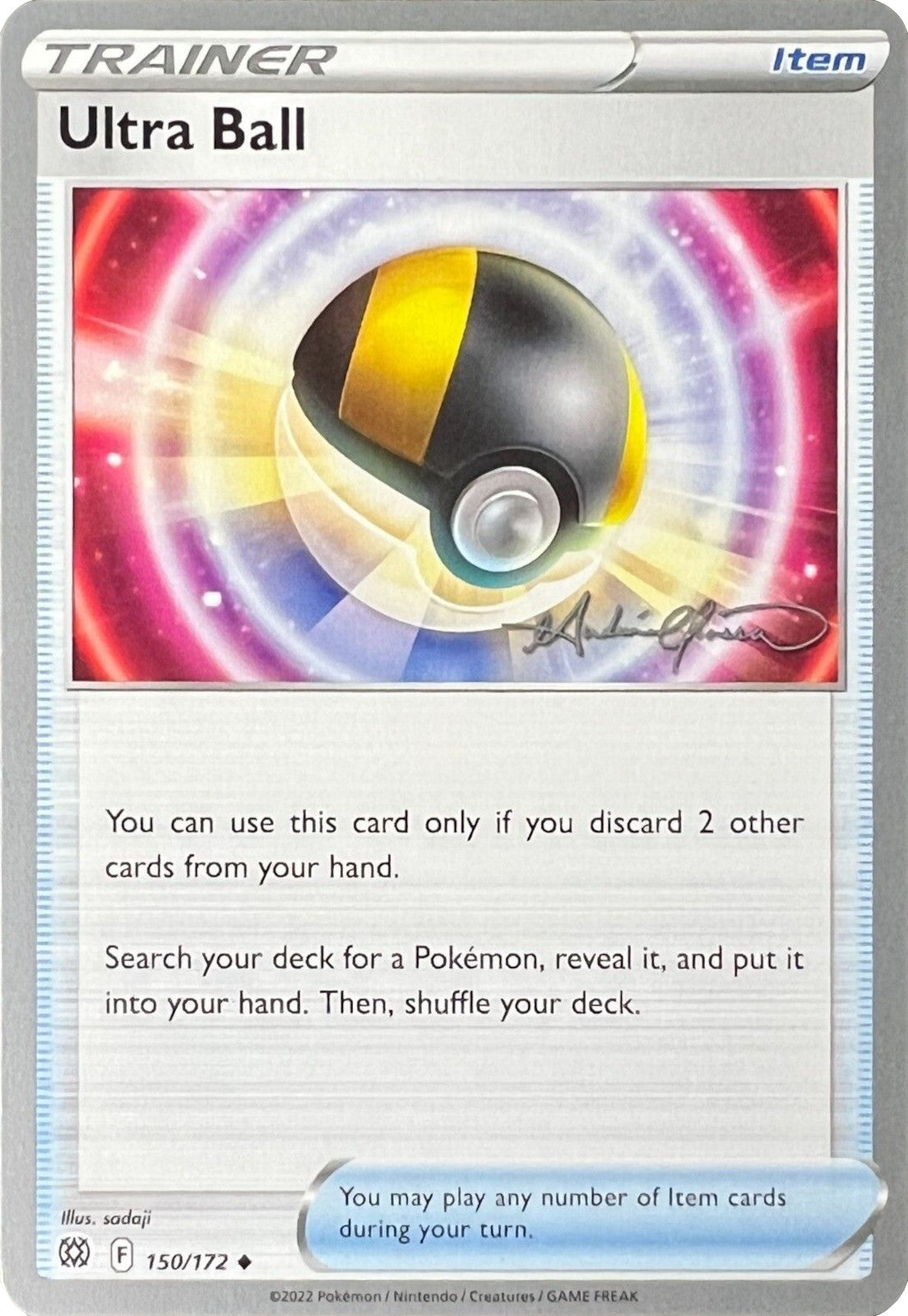 Ultra Ball (150/172) (The Shape of Mew - Andre Chiasson) [World Championships 2022] | Good Games Adelaide SA