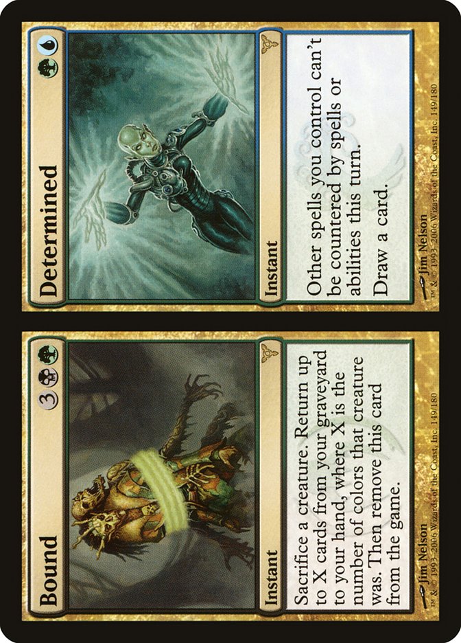 Bound // Determined 149 (Dissension)  - Foil | Good Games Adelaide SA