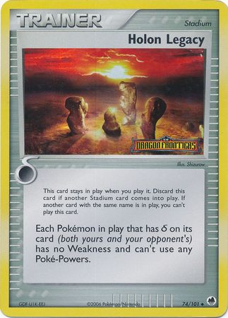 Holon Legacy (74/101) (Stamped) [EX: Dragon Frontiers] | Good Games Adelaide SA
