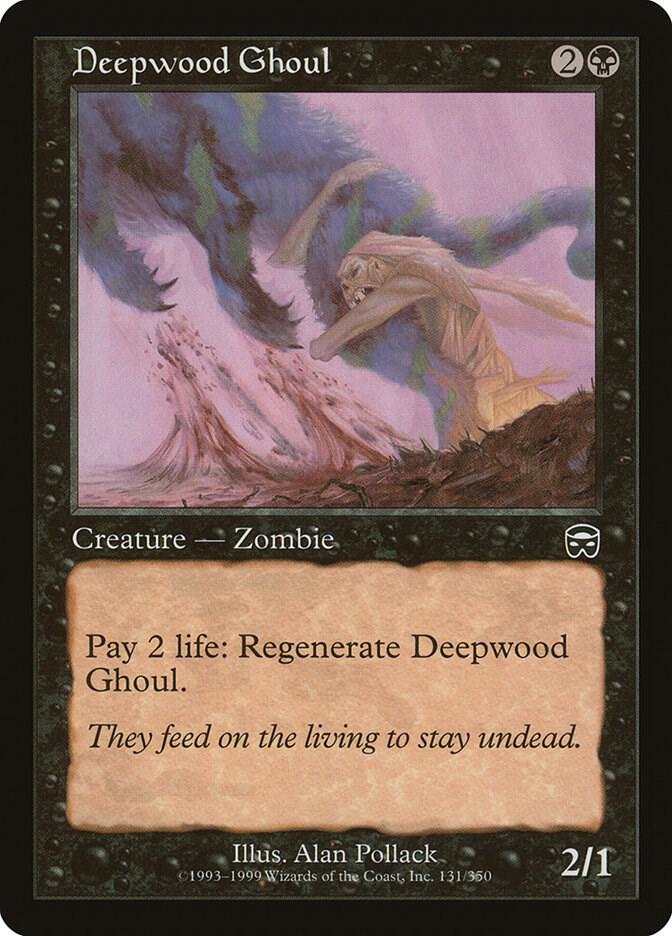 Deepwood Ghoul 131 (Mercadian Masques)  - Foil | Good Games Adelaide SA