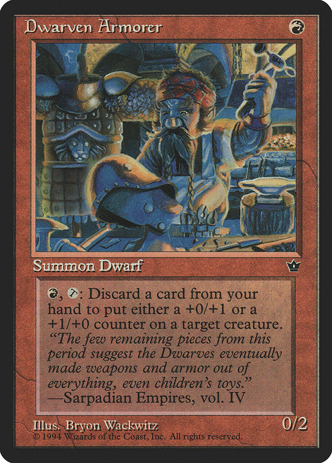 Dwarven Armorer  (Fallen Empires)  | Good Games Adelaide SA