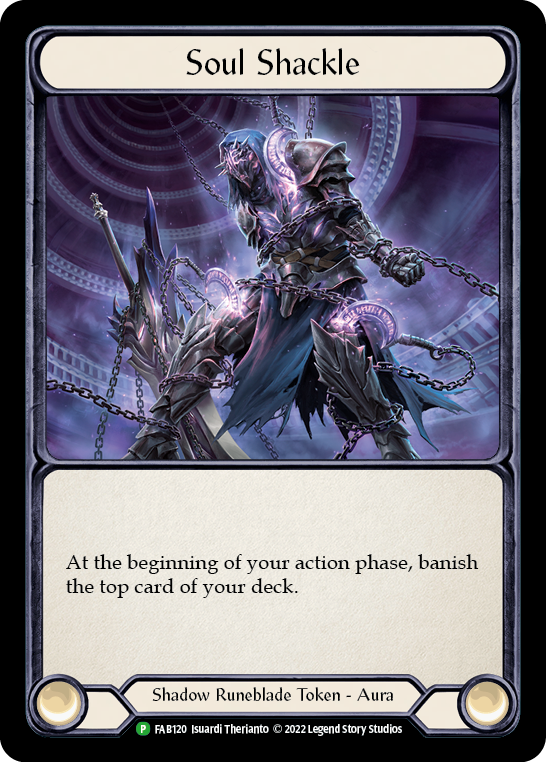 Soul Shackle [FAB120] (Promo)  Cold Foil | Good Games Adelaide SA