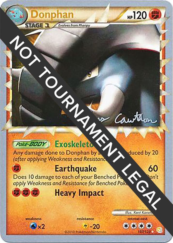 Donphan 2011 Ross Cawthon 107/123 (World Championship Decks)  | Good Games Adelaide SA