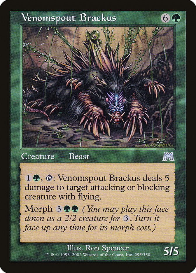 Venomspout Brackus 295 (Onslaught)  | Good Games Adelaide SA