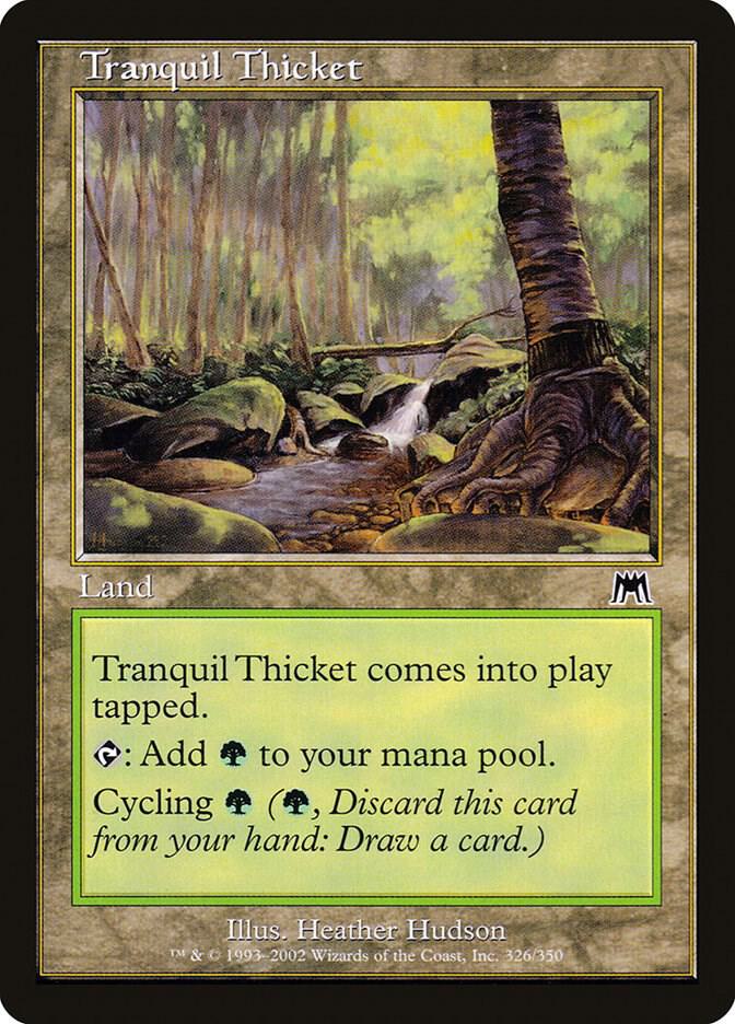 Tranquil Thicket 326 (Onslaught)  - Foil | Good Games Adelaide SA