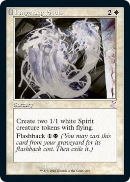 Lingering Souls 296 (Time Spiral: Remastered)  - Foil | Good Games Adelaide SA