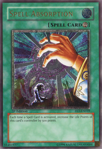 Spell Absorption [FET-EN039] Ultimate Rare | Good Games Adelaide SA
