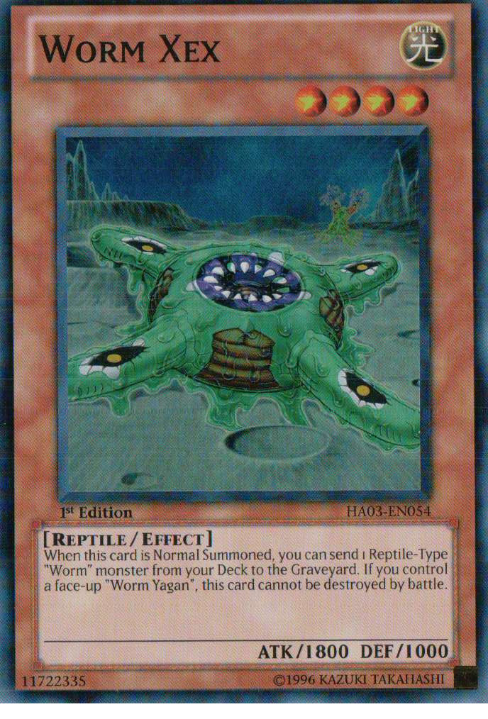Worm Xex [HA03-EN054] Super Rare | Good Games Adelaide SA