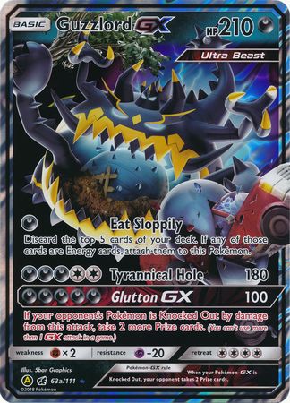 Guzzlord GX (63a/111) (Jumbo Card) [Sun & Moon: Crimson Invasion] | Good Games Adelaide SA