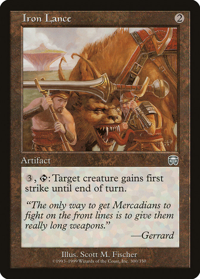 Iron Lance 300 (Mercadian Masques)  | Good Games Adelaide SA
