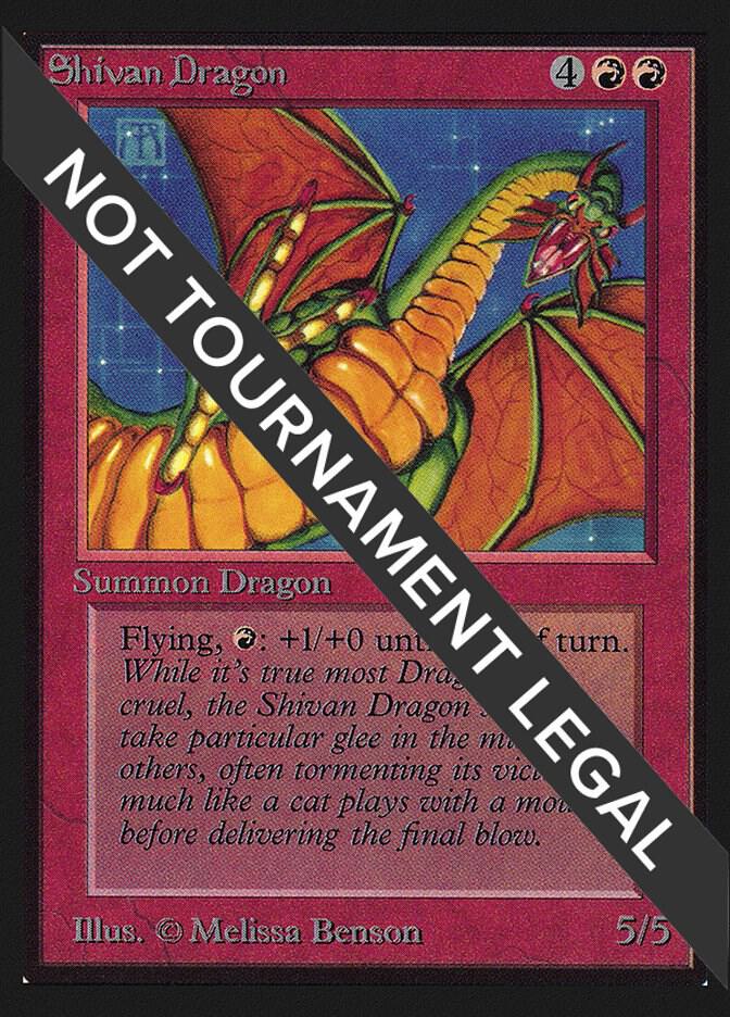 Shivan Dragon IE  (International Edition)  | Good Games Adelaide SA