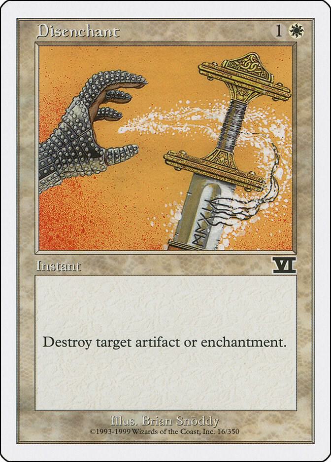 Disenchant 16 (Classic Sixth Edition)  | Good Games Adelaide SA