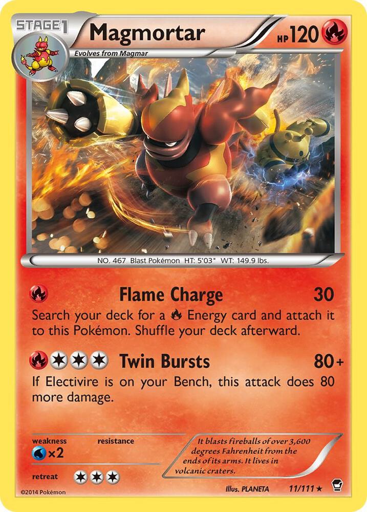 Magmortar 11/111 (XY - Furious Fists)  | Good Games Adelaide SA