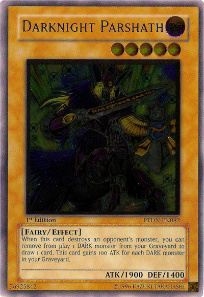 Darknight Parshath [PTDN-EN082] Ultimate Rare | Good Games Adelaide SA