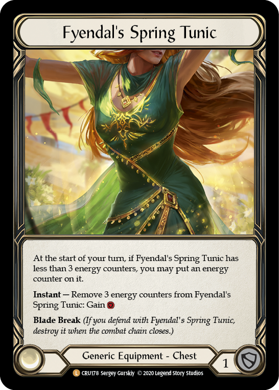 Fyendal's Spring Tunic [CRU178] 1st Edition Normal | Good Games Adelaide SA