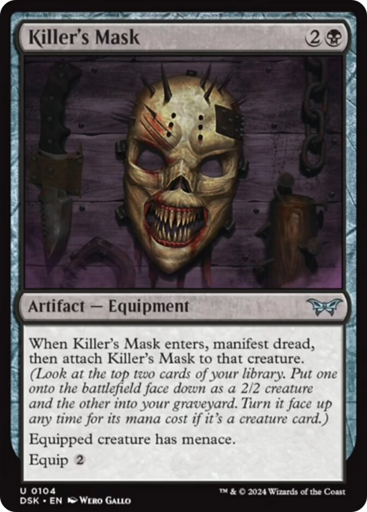 Killer's Mask [Duskmourn: House of Horror] | Good Games Adelaide SA