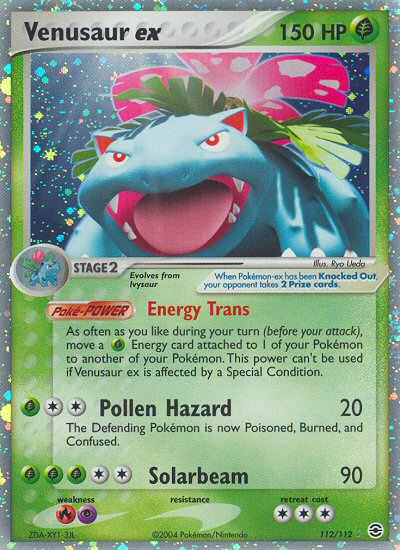 Venusaur ex (112/112) [EX: FireRed & LeafGreen] | Good Games Adelaide SA
